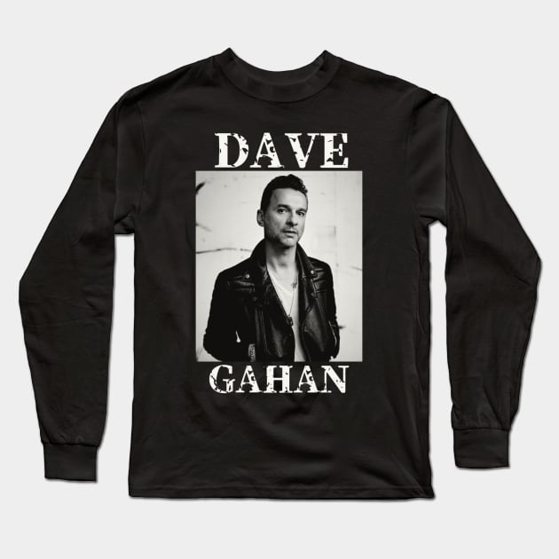 Dave Gahan Long Sleeve T-Shirt by PlokadStories